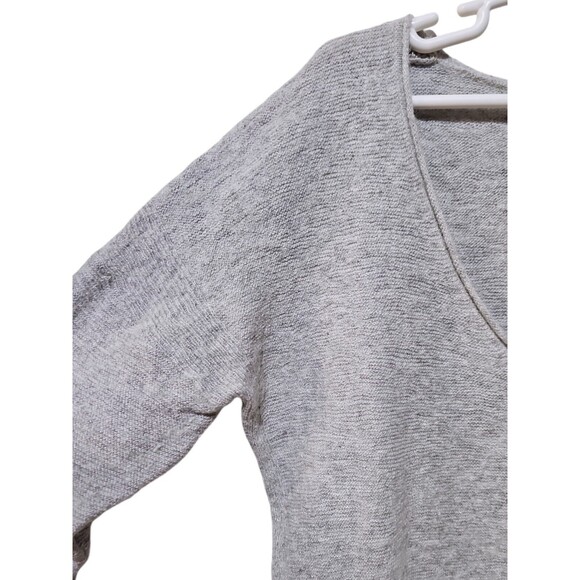 Madewell Merino Wool Blend Sweater Size Small Scoop Neck Drop Shoulder Alpaca - Picture 3 of 5